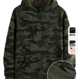 sweatshirtpolaireacapuchecamouflagepourhomme