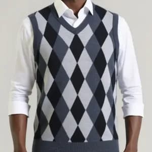 giletenmaillesansmanchesacolenvetcoupeajusteepourhomme