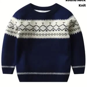 pullenmailleamotifsgeometriquespourgarcon