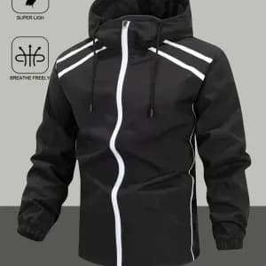 jacketacapuchepourhommeavecfermetureeclairintegrale