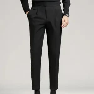 pantalondecontracteconfortableetdrape