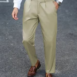 pantalonhabilledecontractepourhommebeige