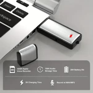 enregistreurnumeriqueenregistreur3216godispositifdenregistrementusb