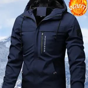 jacketdhiverthermiqueisolantepourhommeavecfermetureeclairintegrale