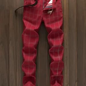 pantalonhabilleslimacarreauxpourhomme