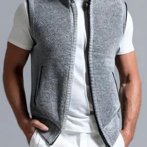 giletsansmanchesentricotpourhomme