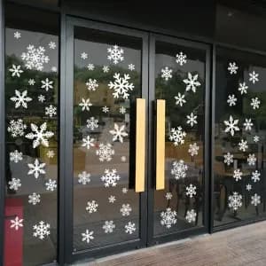 8feuilles144autocollantsdenoelpourvitres