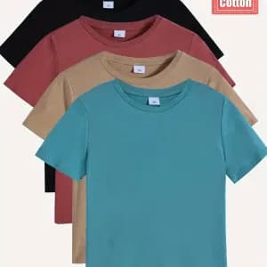 lotde4tshirtsdeteamanchescourtespourgarcon