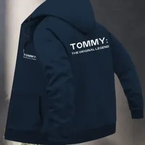 jacketacapuchebleumarinepourhommeavecimprime