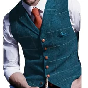 giletdecontractepourhommegiletentweeddelainedouxacarreaux