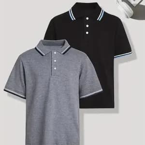 ensemble2piecesdetshirtsamanchescourtespourgarcon