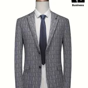 vestehommeelegantecoupeslimasimpleboutonnageavecmotiflettres