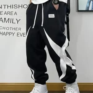 pantalondejogginghommeatailleelastiqueetcordondeserrage