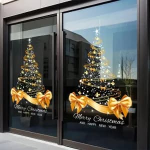 autocollantsapindenoeldoreautocollantelectrostatique