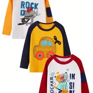 tshirttroispiecesamancheslonguespourgarcon