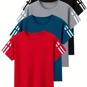 lotde4tshirtsdesportamplesdetepourgarcon