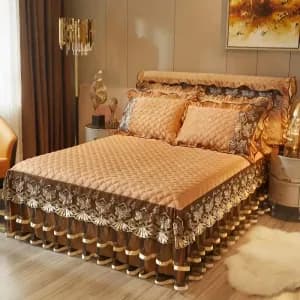 paruredelit3piecesenvelourscristaldeluxehoussedelitenveloursepais