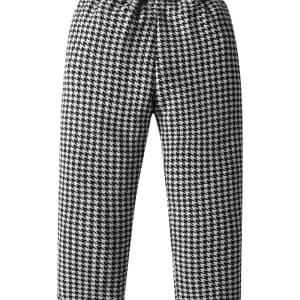 pantalondroitatailleelastiquemotifpieddepoulepourfille