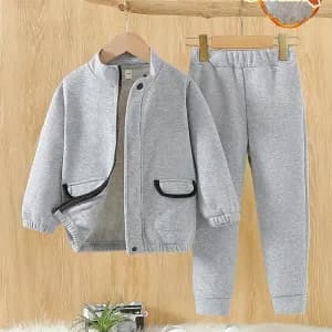 ensemble2piecesgarconvesteamancheslonguesetpantalonarayures