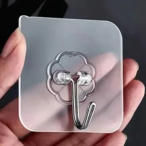 lotde20crochetsmurauxenplastiquetransparent