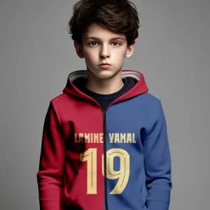 cardigandecontracteacapuchezippepourgarconimprimelamineyamal