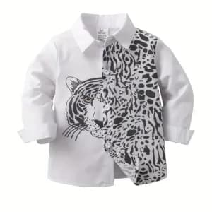 chemiseamancheslonguesaimprimetigrepourgarcon