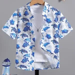 chemisehawaienneamotiftortuedemerpourgarcon