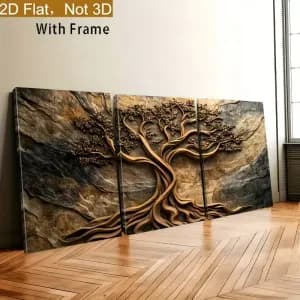 decorationmurale3denboisaveccadre