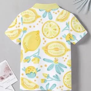 poloimprimecitronspourgarconmanchescourtes