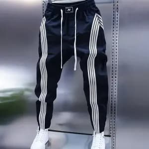 pantalondejoggingdecontractenoirarayurespourhomme