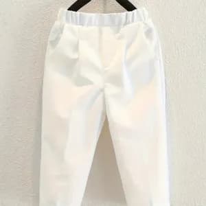 pantalondecostumeblancpourgarconcoupedroite
