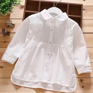 chemiseboutonneeamancheslonguespourfille