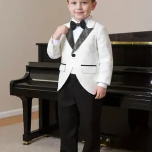 ensembledeuxpiecespourgarconvestedesmokingamancheslonguesavecnoeudpapi