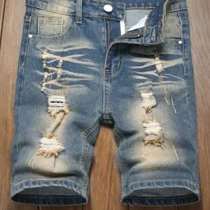 jeanstretchpourenfantspantalondroitresistantavecauthentiquesdechirures