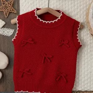 giletdenoelsansmanchespourfillepullenmaillesansmanches