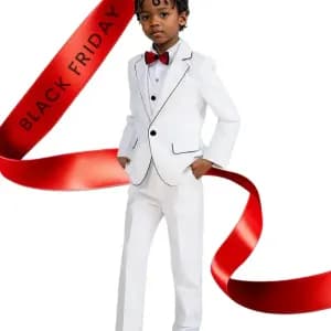 ensembledecostumepourgarconensembleunienpolyestermelangeavecboutons