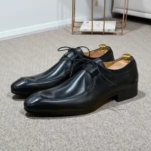 chaussuresoxfordpourhommeencuirveritablechaussureshabilleesalacets