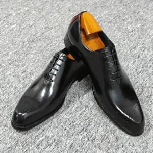 chaussuresoxfordpourhommeencuirveritablemodelebasalacets