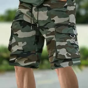 shortcargocamouflagedecontractepourgarcon