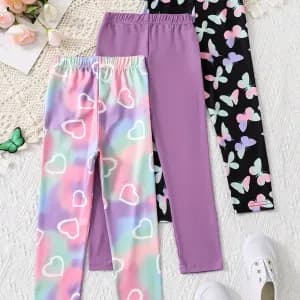 ensemblede3pantalonsdeyogaslimfitpourfilles