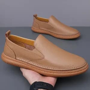mocassinsdecontractespourhommechaussuresmarronelegantes