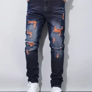pantalonskinnyenfauxdenimpouradopantalonenfauxdenimnonextensible